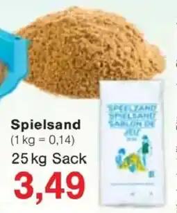 Jawoll Spielsand Angebot