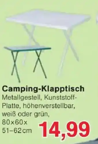 Jawoll Camping-Klapptisch Angebot