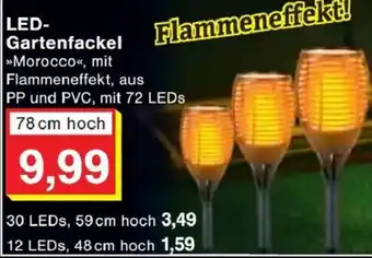 Jawoll LED- Gartenfackel Angebot