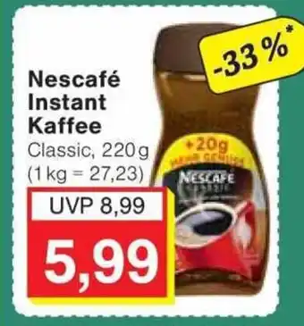 Jawoll Nescafé Instant Kaffee Angebot