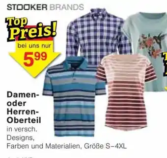 Jawoll STOOKER BRANDS Damen- oder Herren- Oberteil Angebot