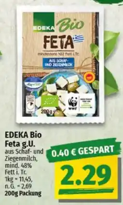 NP Discount EDEKA Bio Feta g.U. Angebot