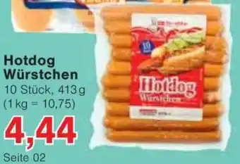 Jawoll Hotdog Würstchen Angebot