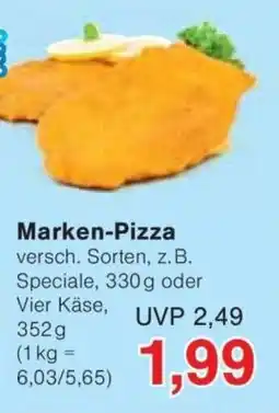 Jawoll Marken-Pizza Angebot