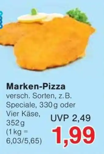 Jawoll Marken-Pizza Angebot