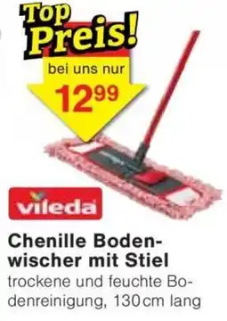 Jawoll vileda Chenille Boden- wischer mit Stiel Angebot