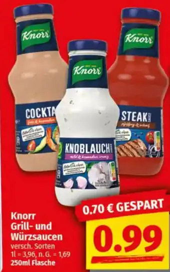 NP Discount Knorr Grill-und Würzsaucen Angebot