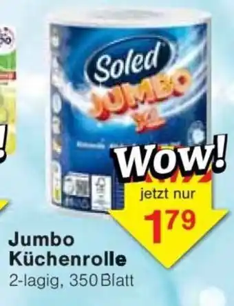 Jawoll Jumbo Küchenrolle Soled Angebot
