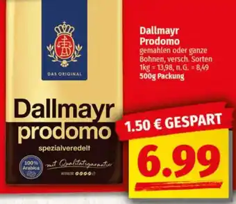 NP Discount Dallmayr Prodomo Angebot