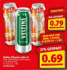 NP Discount Veltins Pilsener oder V+ Angebot