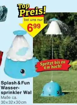 Jawoll Splash & Fun Wasser- sprinkler Wal Angebot