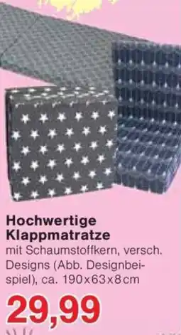 Jawoll Hochwertige Klappmatratze Angebot
