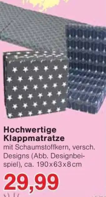 Jawoll Hochwertige Klappmatratze Angebot