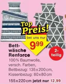Jawoll Bett- wäsche Renforce Angebot