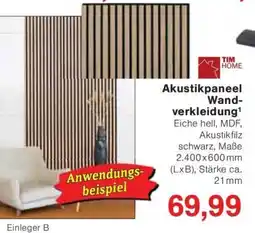 Jawoll TIM HOME Akustikpaneel Wand- verkleidung Angebot