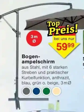 Jawoll Bogen- ampelschirm Angebot