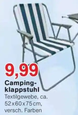 Jawoll Camping- klappstuhl Angebot