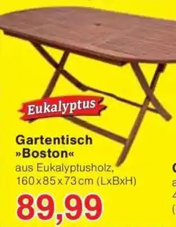 Jawoll Gartentisch Boston Angebot