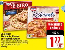 NP Discount Dr. Oetker Ristorante, Piccola oder Flammkuchen Angebot