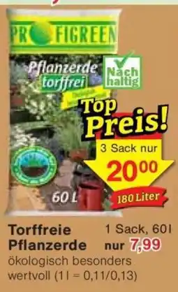 Jawoll Torffreie Pflanzerde PROFIGREEN Angebot