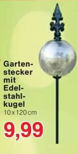 Jawoll Garten- stecker mit Edel- stahl- kugel Angebot
