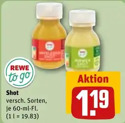 REWE REWE to go Shot Angebot