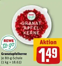 REWE REWE to go Granatapfelkerne Angebot