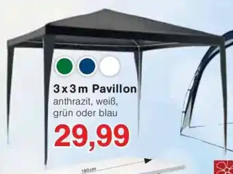 Jawoll 3x3m Pavillon Angebot