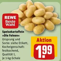 REWE REWE Beste Wahl Speisekartoffeln >>Die Feinen<< Angebot