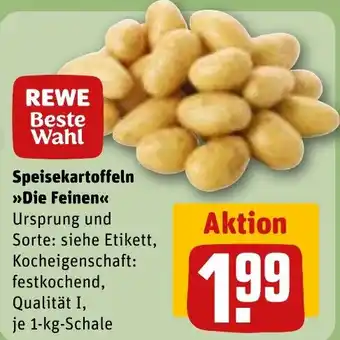 REWE REWE Beste Wahl Speisekartoffeln >>Die Feinen<< Angebot
