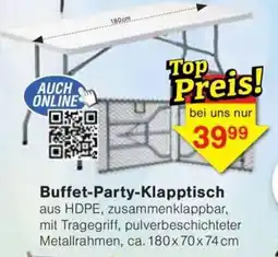 Jawoll Buffet-Party-Klapptisch Angebot