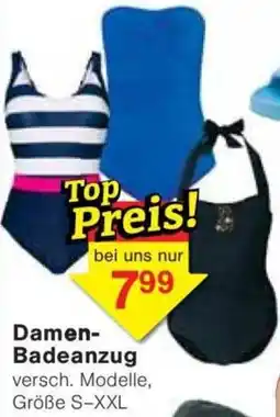 Jawoll Damen- Badeanzug Angebot