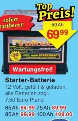 Jawoll Starter-Batterie 50 Ah Angebot