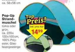 Jawoll Pop-Up Strand- muschel Angebot