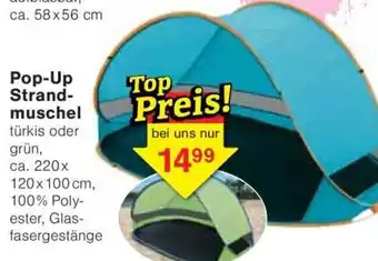 Jawoll Pop-Up Strand- muschel Angebot