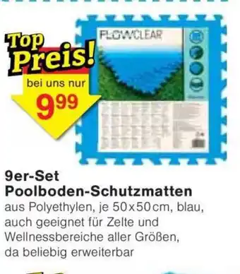 Jawoll 9er-Set Poolboden-Schutzmatten Angebot