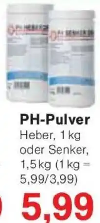 Jawoll PH-Pulver Heber Angebot
