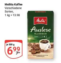 Globus Melitta Kaffee Angebot