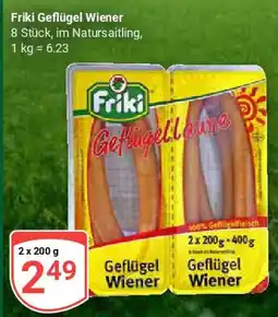 Globus Friki Geflügel Wiener Angebot