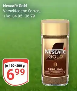 Globus Nescafé Gold Angebot