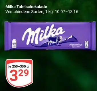 Globus Milka Tafelschokolade Angebot