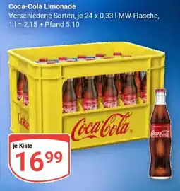 Globus Coca-Cola Limonade Angebot
