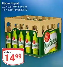 Globus Pilsner Urquell Angebot
