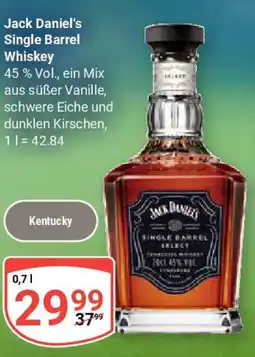 Globus Jack Daniel's Single Barrel Whiskey Angebot