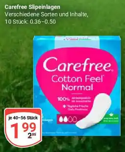Globus Carefree Slipeinlagen Angebot