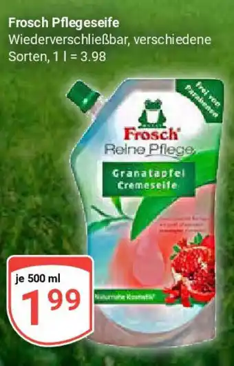 Globus Frosch Pflegeseife Angebot