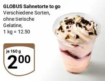 Globus GLOBUS Sahnetorte to go Angebot