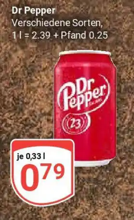 Globus Dr Pepper Angebot
