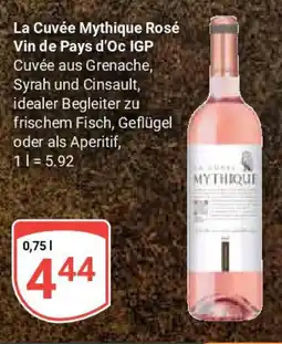 Globus La Cuvée Mythique Rosé Vin de Pays d'Oc IGP Angebot