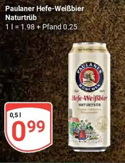 Globus Paulaner Hefe-Weißbier Naturtrüb Angebot